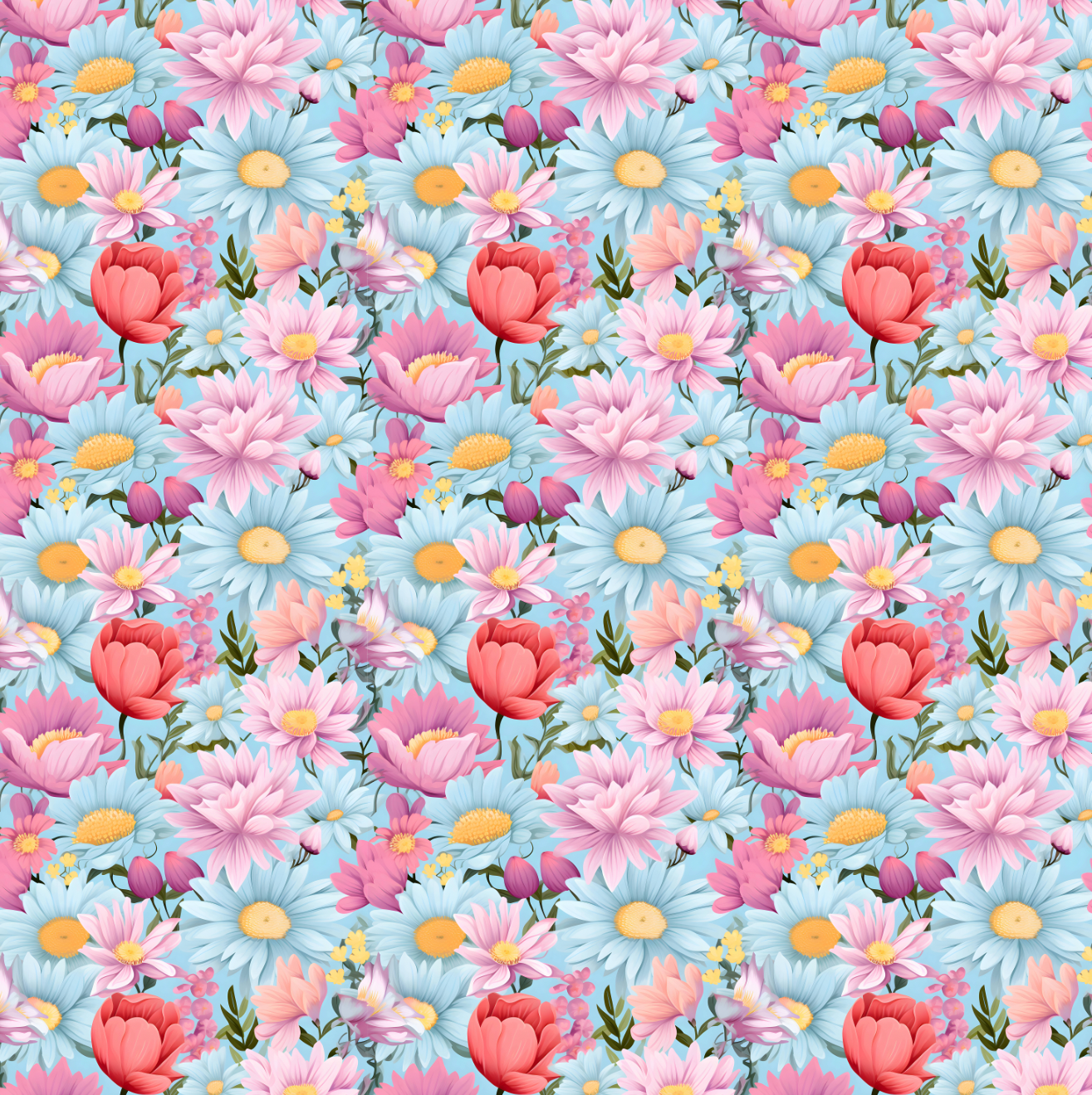 Blue Blooms